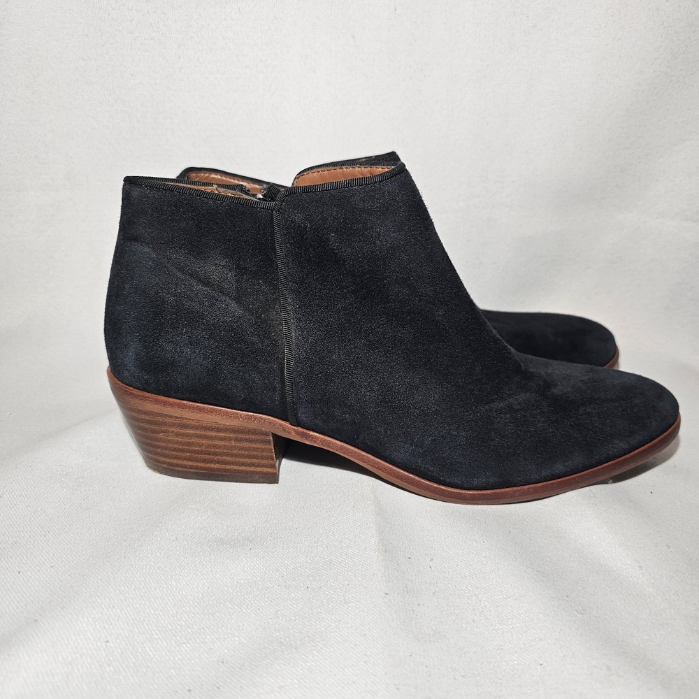 Sam Edelman Black Suede Ankle Booties